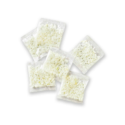 Oignon jaune en cubes